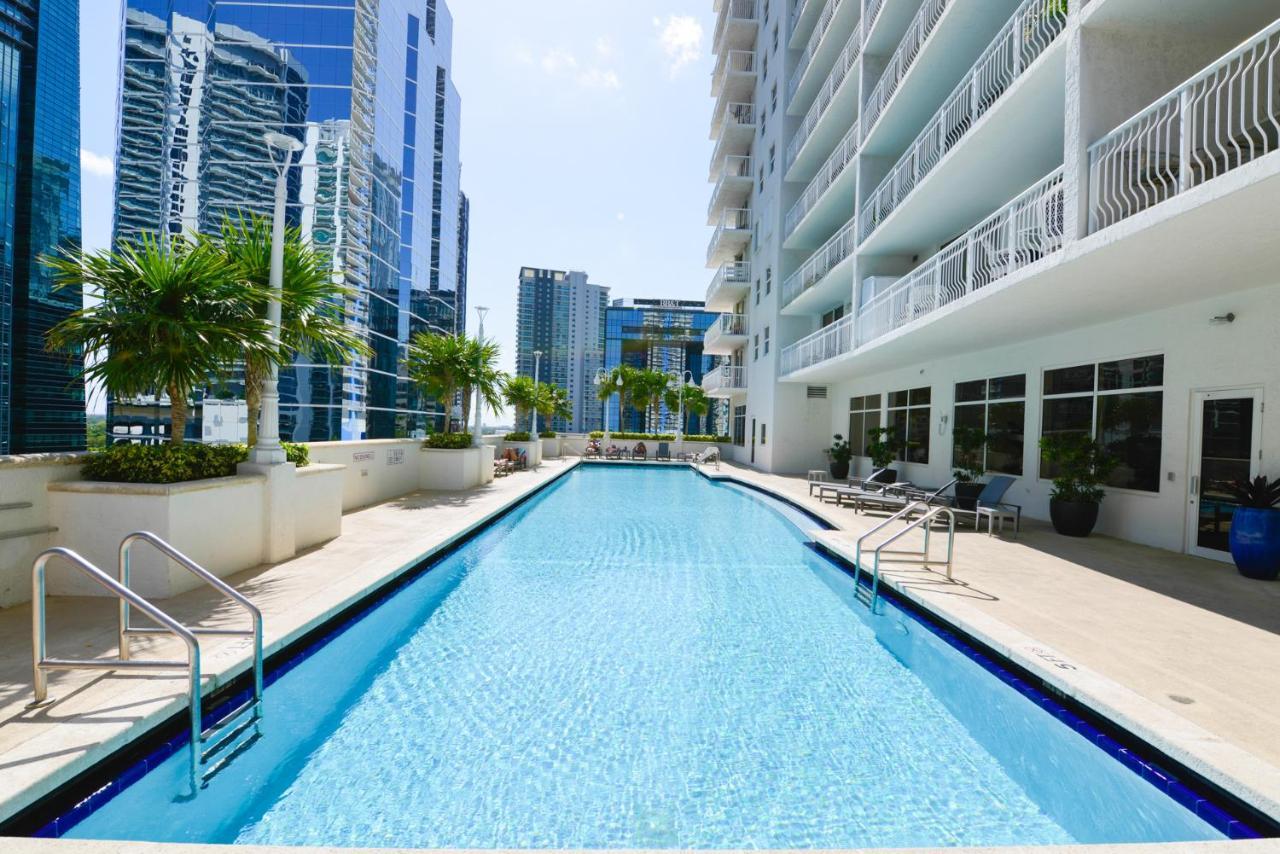 Wonderful Condo In Brickell With Pool And Gym Miami Exterior foto