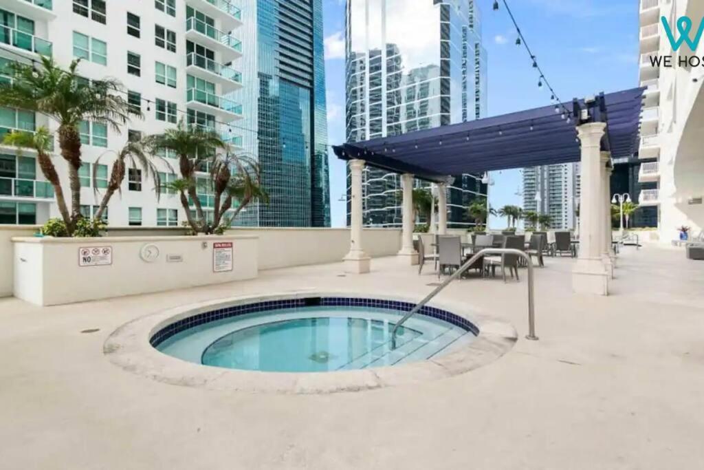 Wonderful Condo In Brickell With Pool And Gym Miami Exterior foto